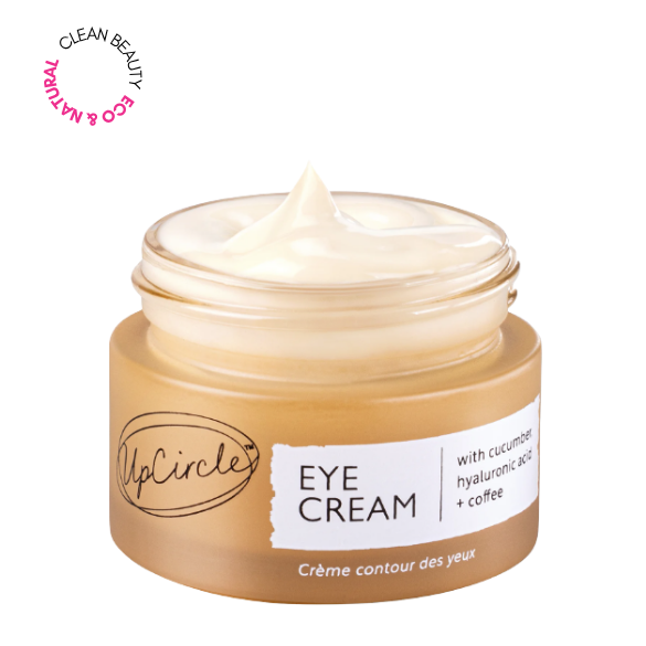 UpCircle Eye cream with cucumber, hyaluronic acid and coffee