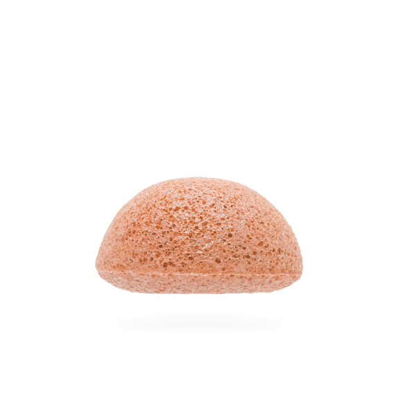 KONJAC PREMIUM FACIAL PUFF SPONGE WITH FRENCH PINK CLAY - Realness of Beauty